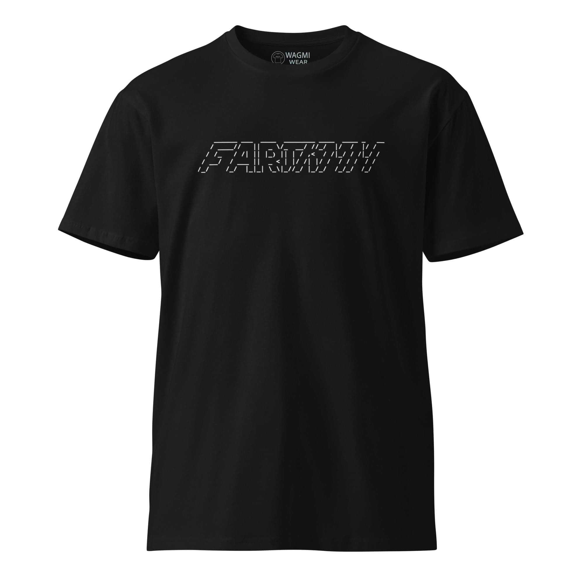 FARTCOIN Logo Tee - Black